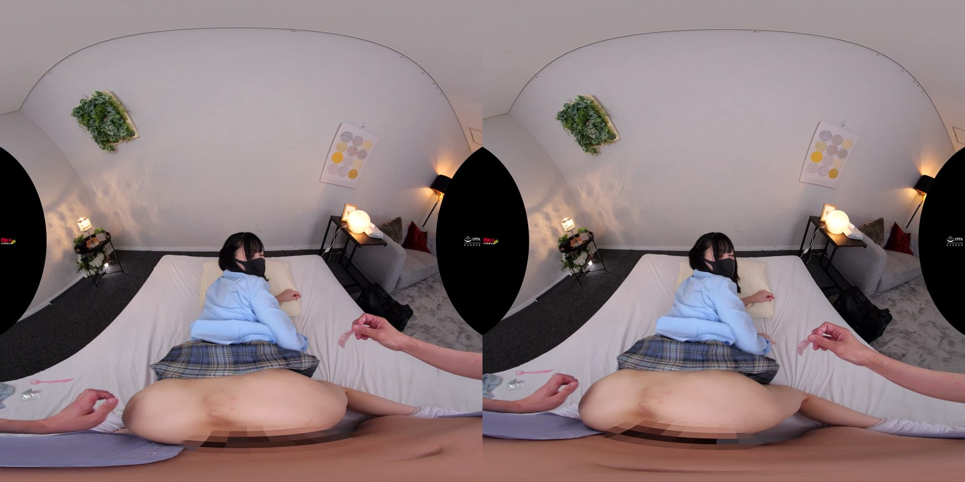 P活J●とホテルでわからせSEX!!【8K超肉感特化】生意気娘をゴム外しでガツンと制裁!!イカせまくりで何度も生中出しVR 008